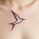 découvrez le tatouage hirondelle minimaliste, un symbole d'élégance et de liberté. ce design épuré incarne le voyage et les nouvelles perspectives, tout en ajoutant une touche stylée à votre look. explorez les idées et inspirations pour ce tatouage intemporel.