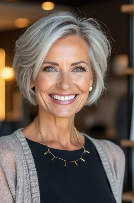 découvrez nos conseils pour choisir la coupe courte parfaite après 50 ans et adopter un style moderne qui met en valeur votre visage tout en étant facile à entretenir.